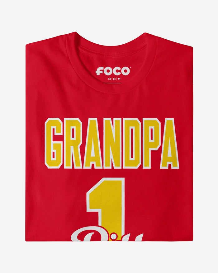 Pittsburg State Gorillas Number 1 Grandpa T-Shirt FOCO - FOCO.com