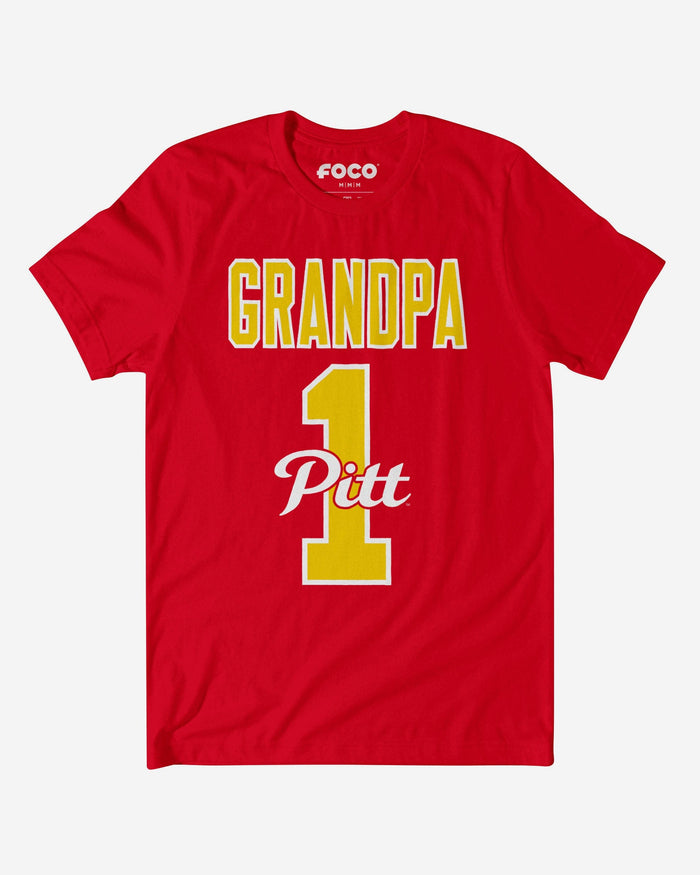 Pittsburg State Gorillas Number 1 Grandpa T-Shirt FOCO S - FOCO.com