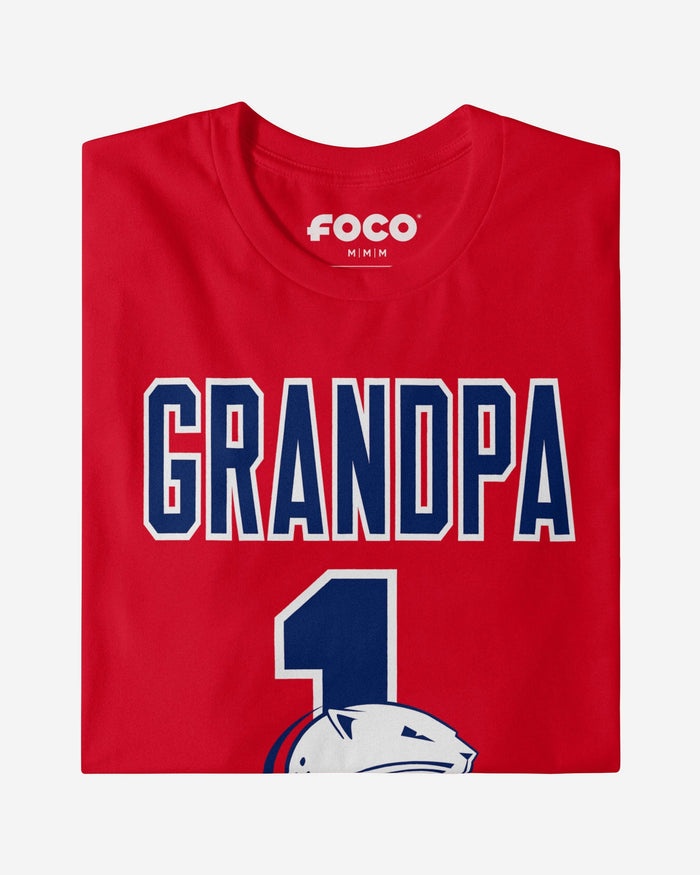 South Alabama Jaguars Number 1 Grandpa T-Shirt FOCO - FOCO.com