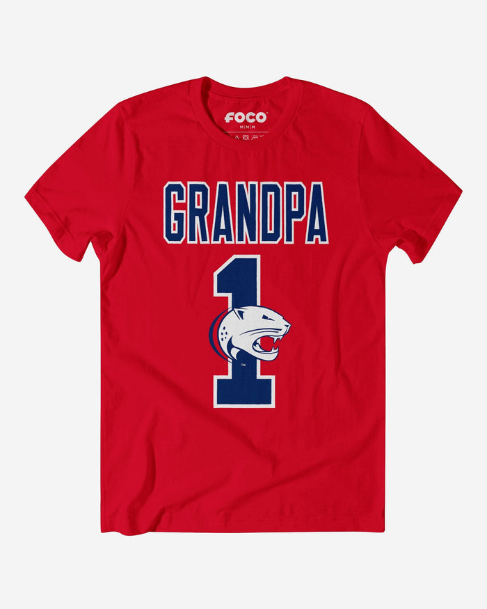 South Alabama Jaguars Number 1 Grandpa T-Shirt FOCO S - FOCO.com