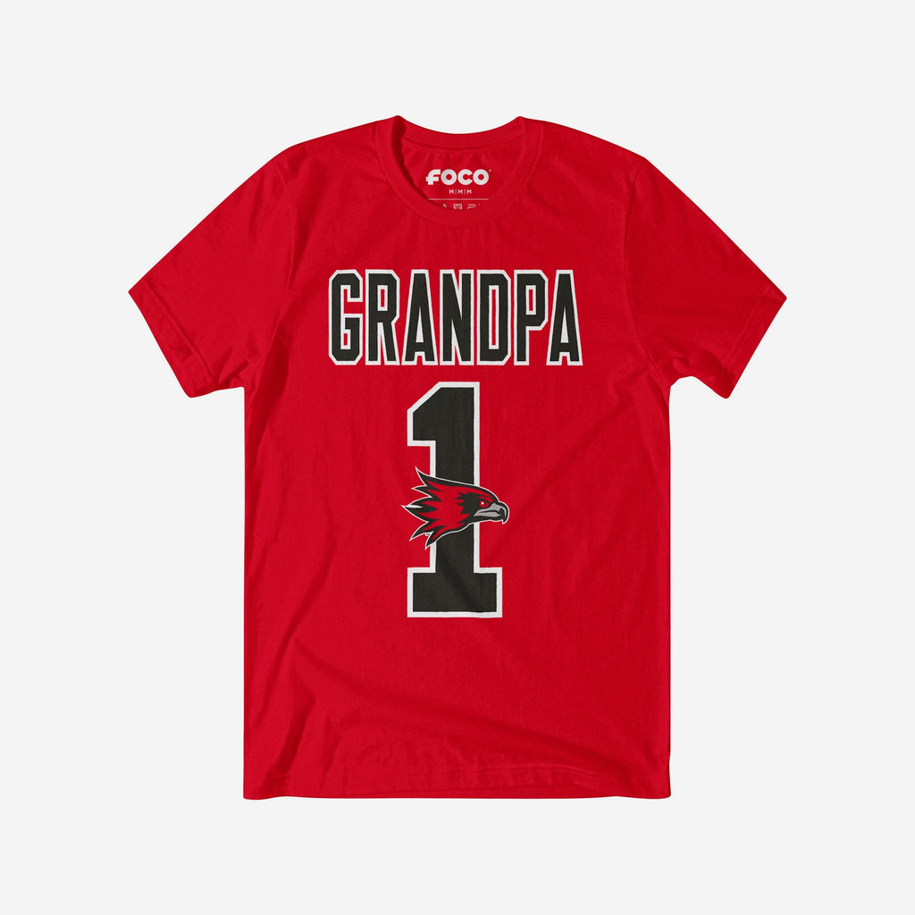Southeast Missouri State Redhawks Number 1 Grandpa T-Shirt FOCO S - FOCO.com