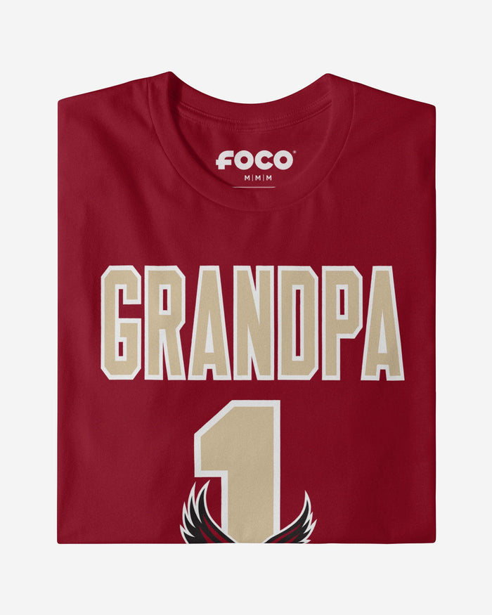 Boston College Eagles Number 1 Grandpa T-Shirt FOCO - FOCO.com
