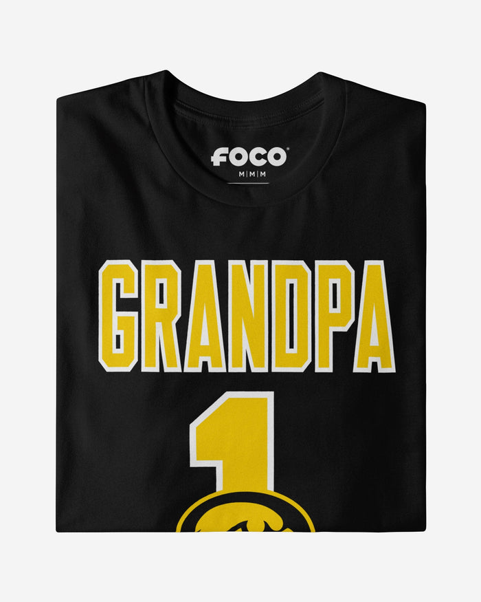Iowa Hawkeyes Number 1 Grandpa T-Shirt FOCO - FOCO.com