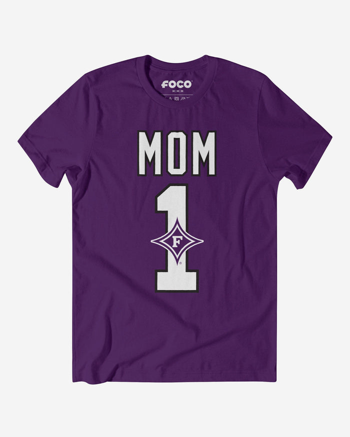 Furman Paladins Number 1 Mom T-Shirt FOCO S - FOCO.com