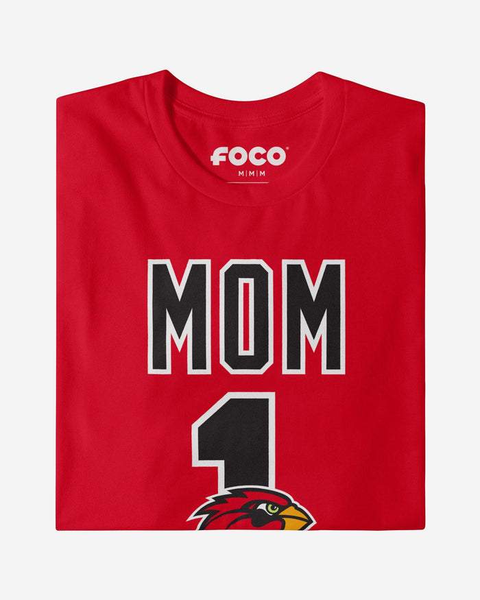 Lamar Cardinals Number 1 Mom T-Shirt FOCO - FOCO.com