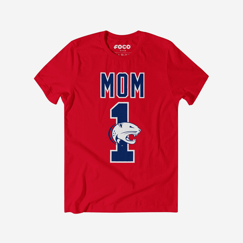 South Alabama Jaguars Number 1 Mom T-Shirt FOCO S - FOCO.com
