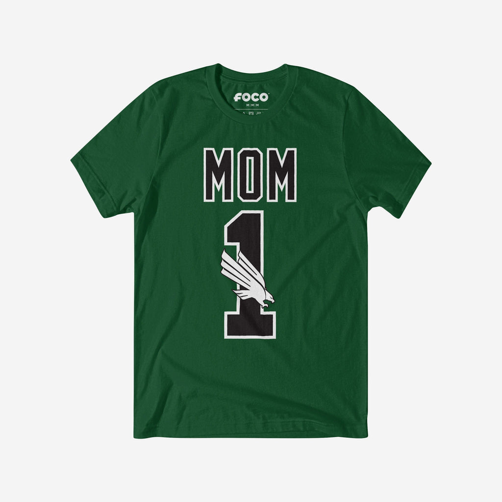 North Texas Mean Green Number 1 Mom T-Shirt FOCO S - FOCO.com