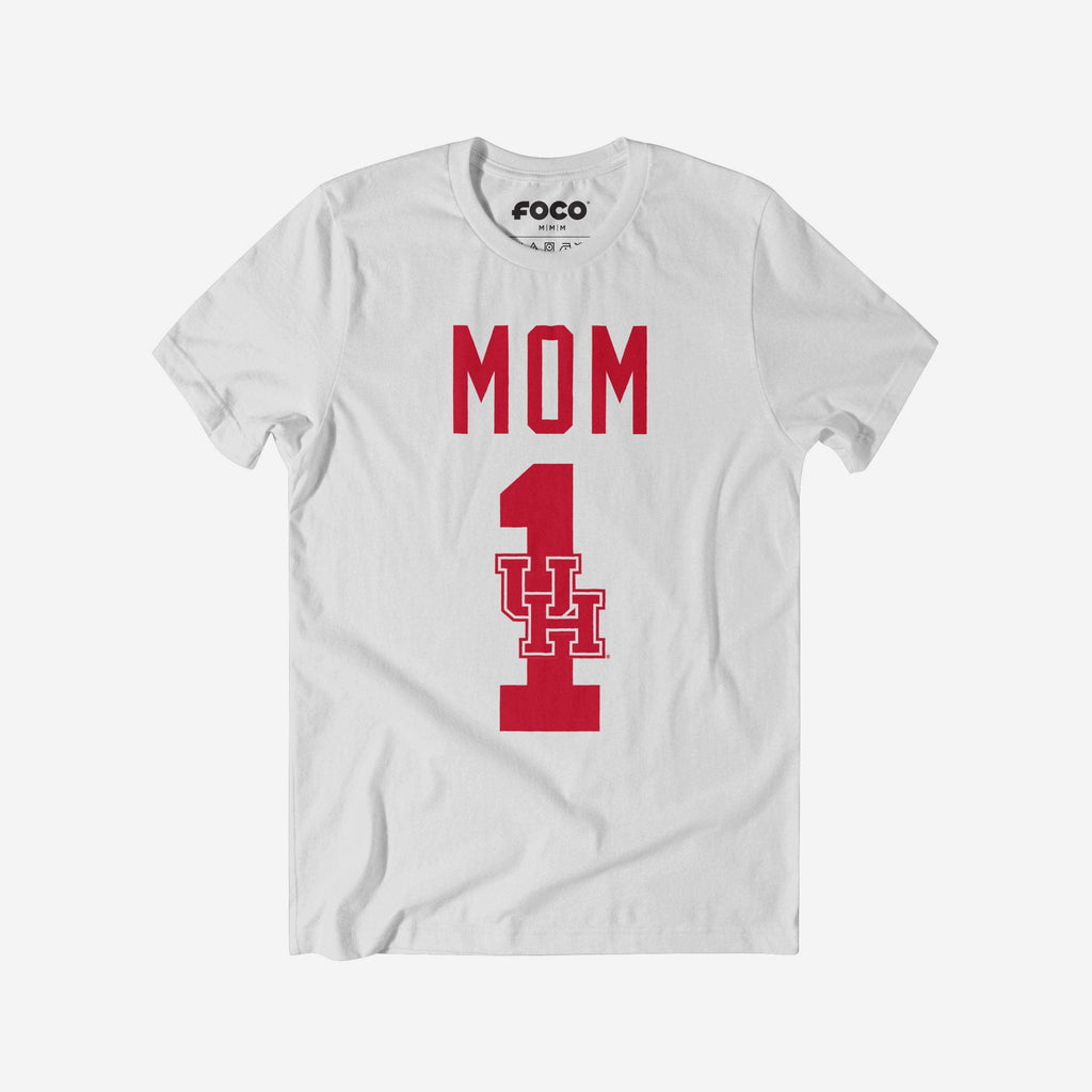 Houston Cougars Number 1 Mom T-Shirt FOCO S - FOCO.com