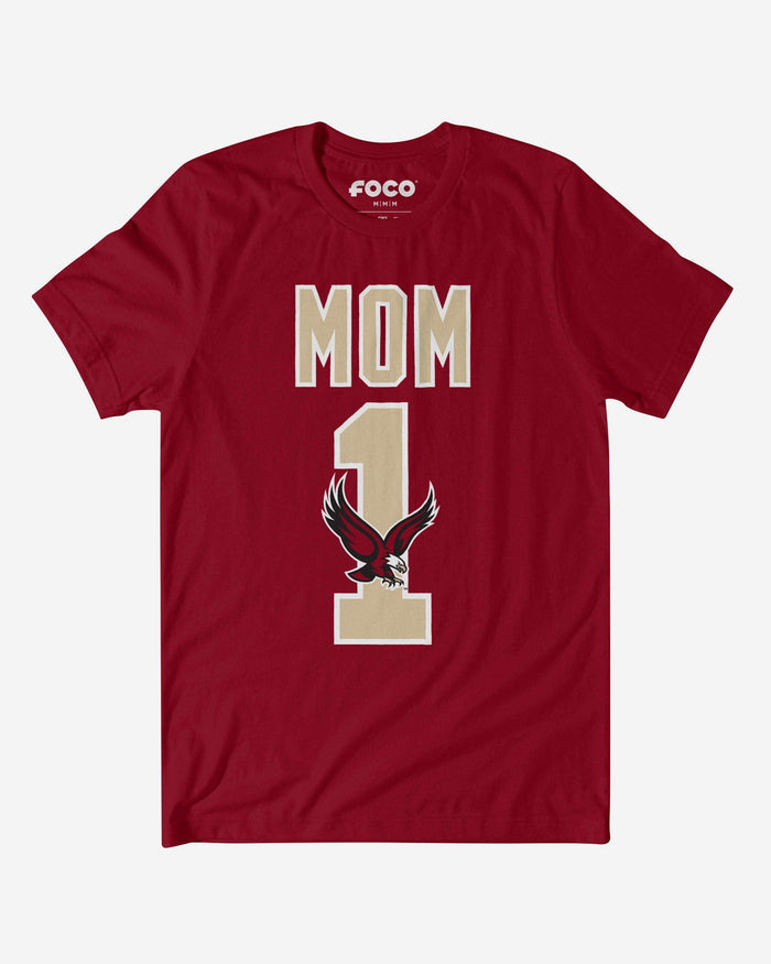 Boston College Eagles Number 1 Mom T-Shirt FOCO S - FOCO.com