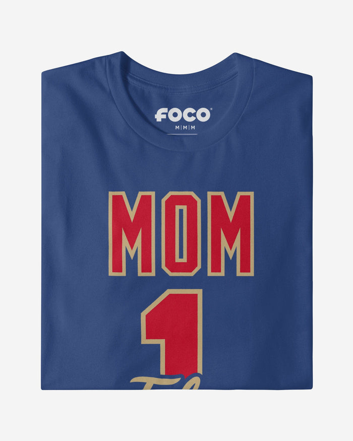 Tulsa Golden Hurricane Number 1 Mom T-Shirt FOCO - FOCO.com