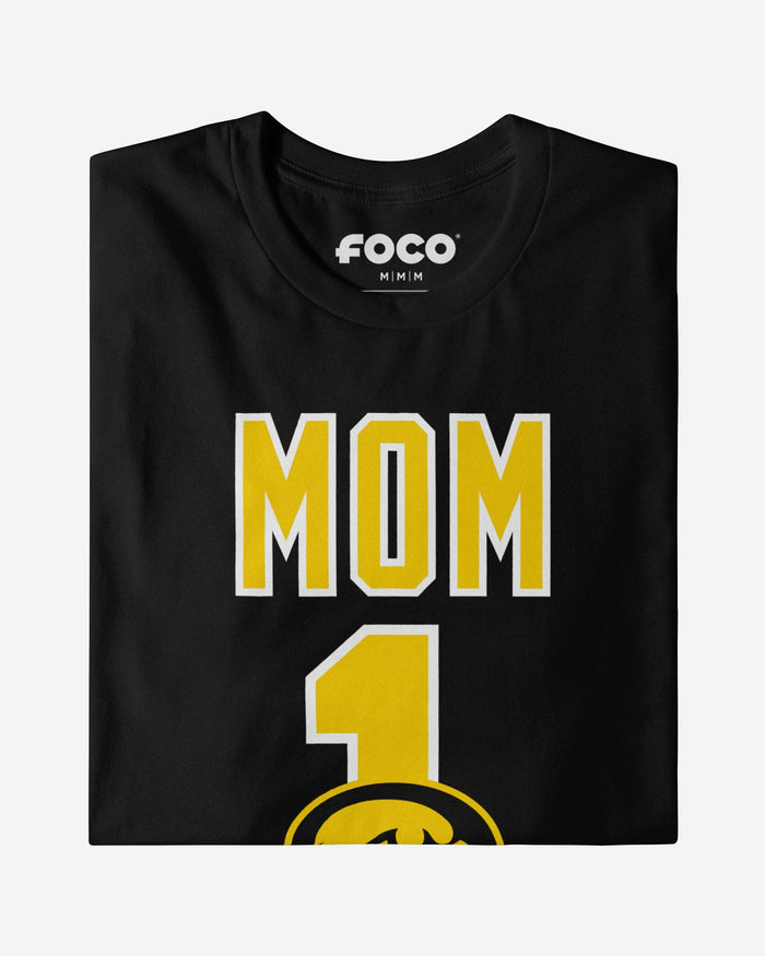 Iowa Hawkeyes Number 1 Mom T-Shirt FOCO - FOCO.com