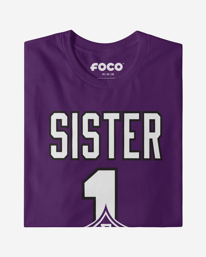 Furman Paladins Number 1 Sister T-Shirt FOCO - FOCO.com