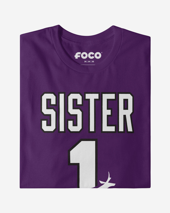 Grand Canyon Antelopes Number 1 Sister T-Shirt FOCO - FOCO.com