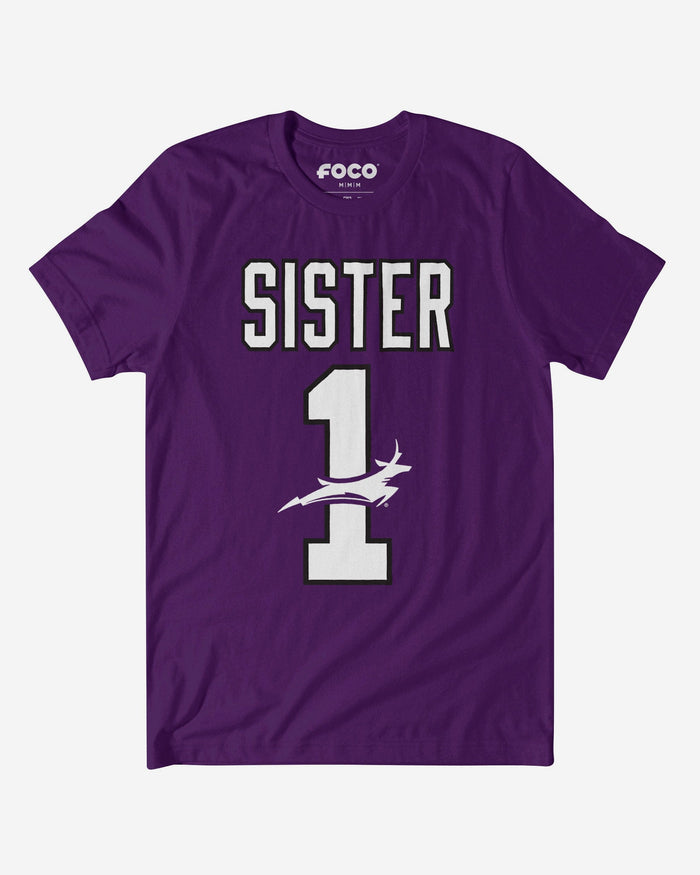 Grand Canyon Antelopes Number 1 Sister T-Shirt FOCO S - FOCO.com