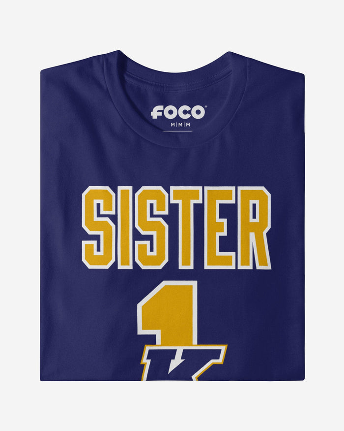 Kent State Golden Flashes Number 1 Sister T-Shirt FOCO - FOCO.com