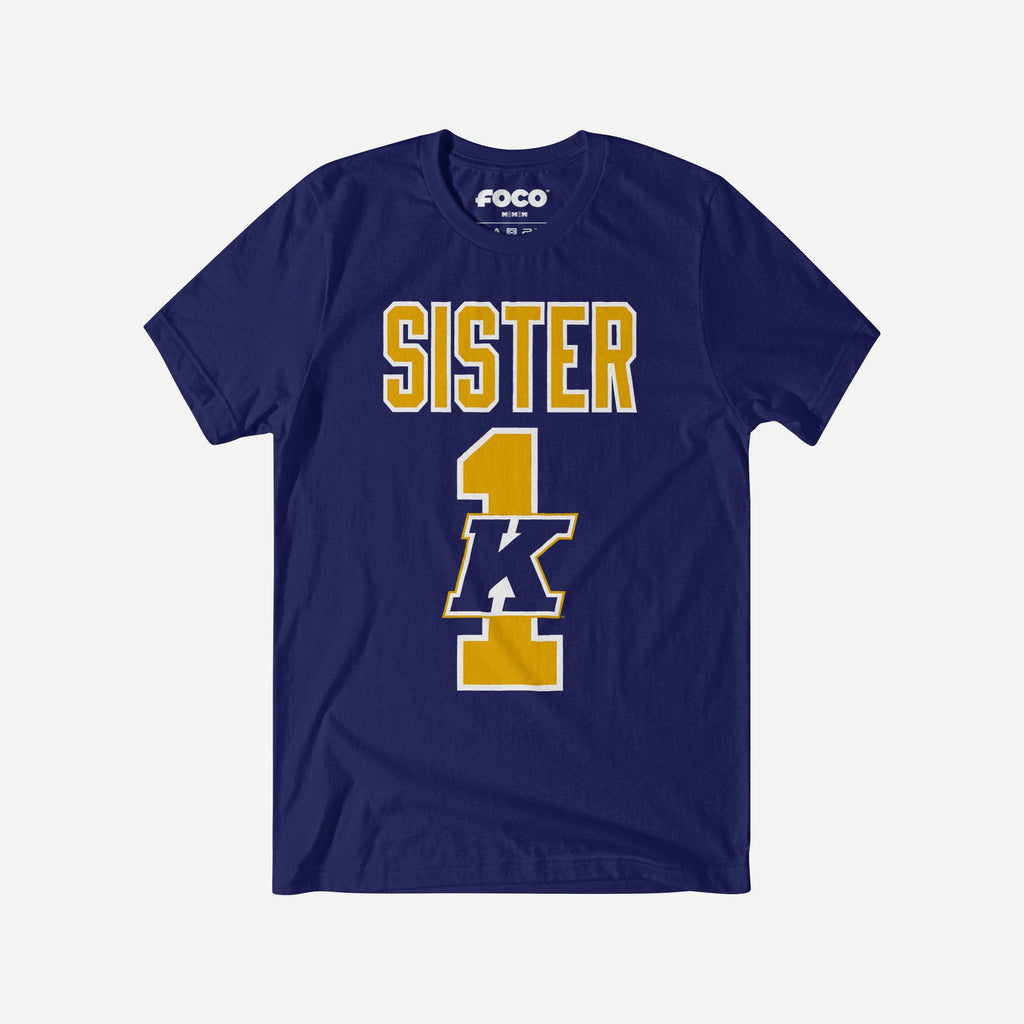 Kent State Golden Flashes Number 1 Sister T-Shirt FOCO S - FOCO.com