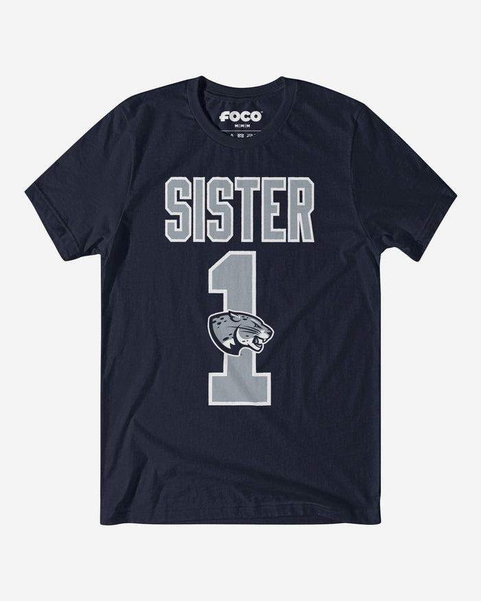 Augusta Jaguars Number 1 Sister T-Shirt FOCO S - FOCO.com