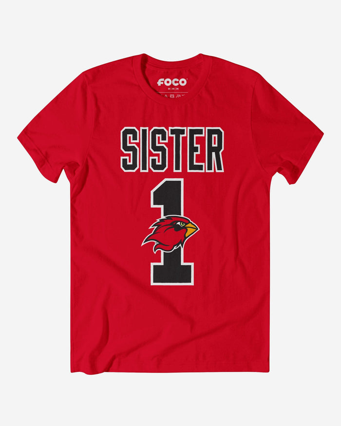 Lamar Cardinals Number 1 Sister T-Shirt FOCO S - FOCO.com