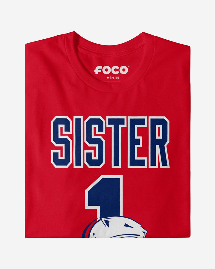 South Alabama Jaguars Number 1 Sister T-Shirt FOCO - FOCO.com