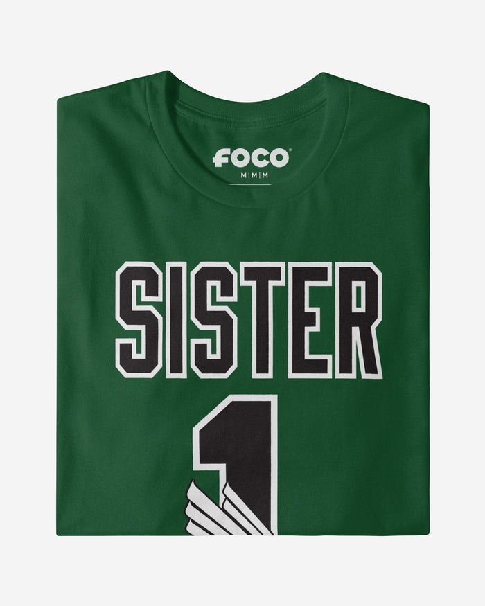 North Texas Mean Green Number 1 Sister T-Shirt FOCO - FOCO.com