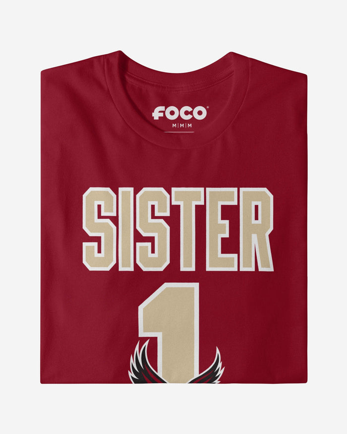 Boston College Eagles Number 1 Sister T-Shirt FOCO - FOCO.com