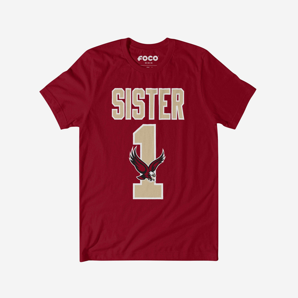 Boston College Eagles Number 1 Sister T-Shirt FOCO S - FOCO.com