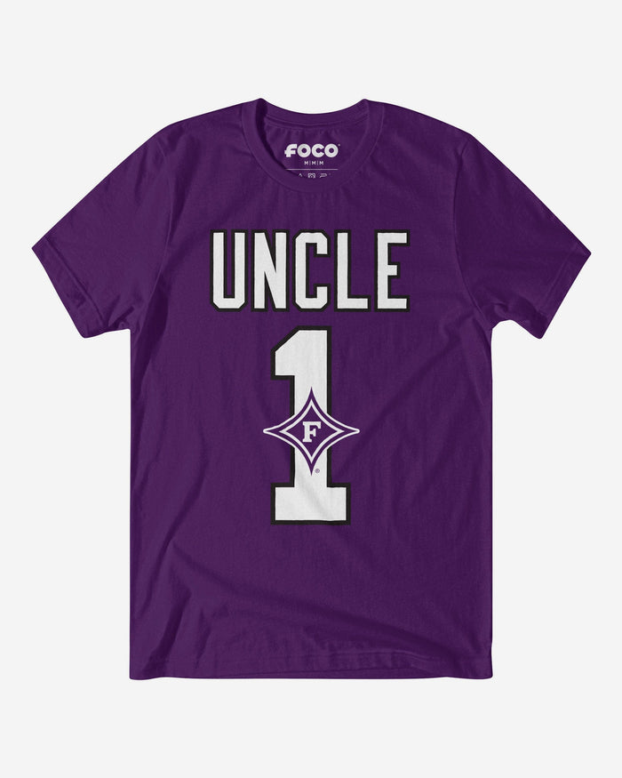Furman Paladins Number 1 Uncle T-Shirt FOCO S - FOCO.com