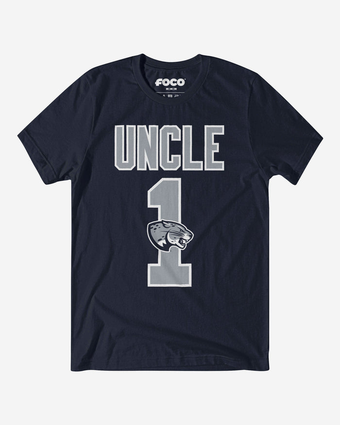 Augusta Jaguars Number 1 Uncle T-Shirt FOCO S - FOCO.com