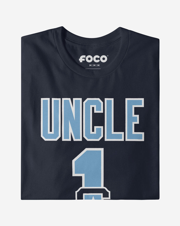 Citadel Bulldogs Number 1 Uncle T-Shirt FOCO - FOCO.com