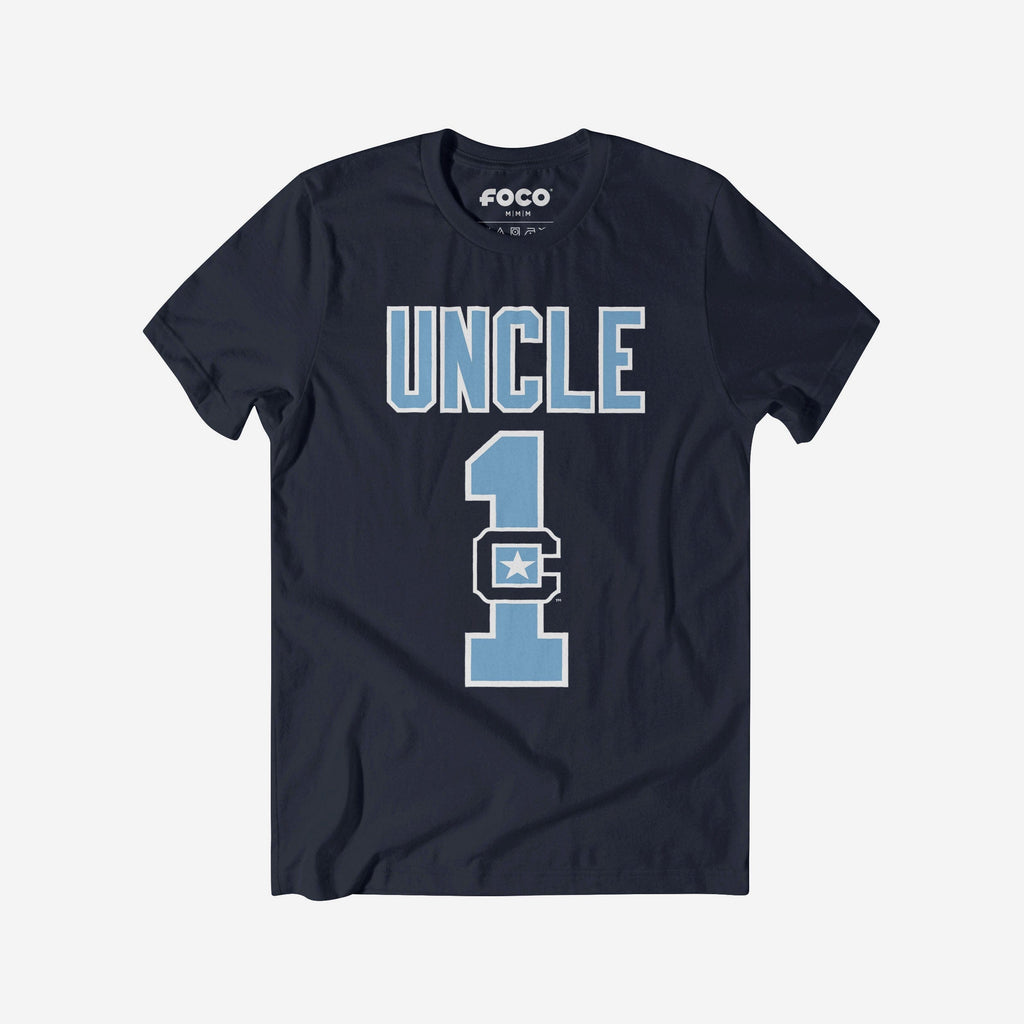 Citadel Bulldogs Number 1 Uncle T-Shirt FOCO S - FOCO.com