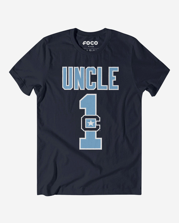 Citadel Bulldogs Number 1 Uncle T-Shirt FOCO S - FOCO.com