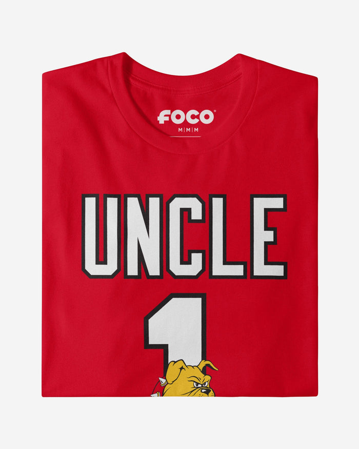 Ferris State Bulldogs Number 1 Uncle T-Shirt FOCO - FOCO.com