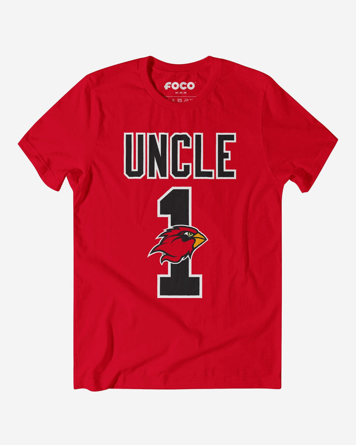 Lamar Cardinals Number 1 Uncle T-Shirt FOCO S - FOCO.com