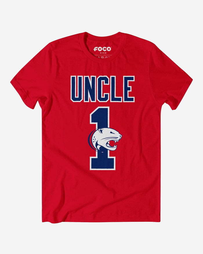 South Alabama Jaguars Number 1 Uncle T-Shirt FOCO S - FOCO.com