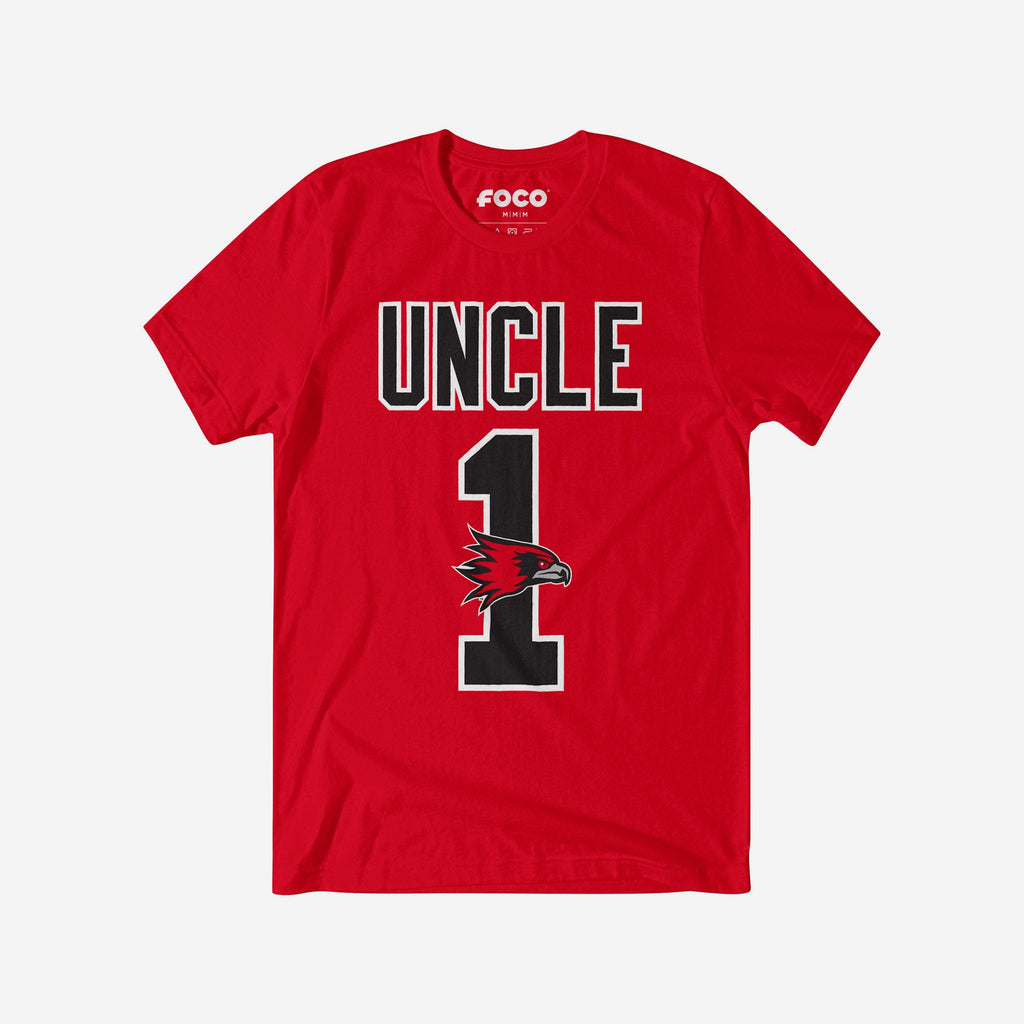 Southeast Missouri State Redhawks Number 1 Uncle T-Shirt FOCO S - FOCO.com
