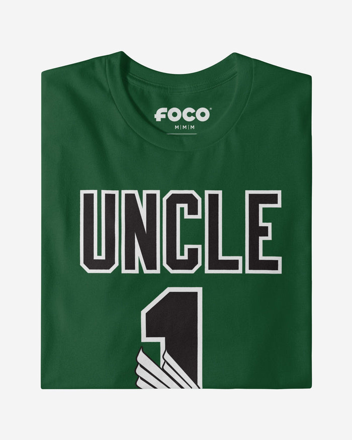 North Texas Mean Green Number 1 Uncle T-Shirt FOCO - FOCO.com