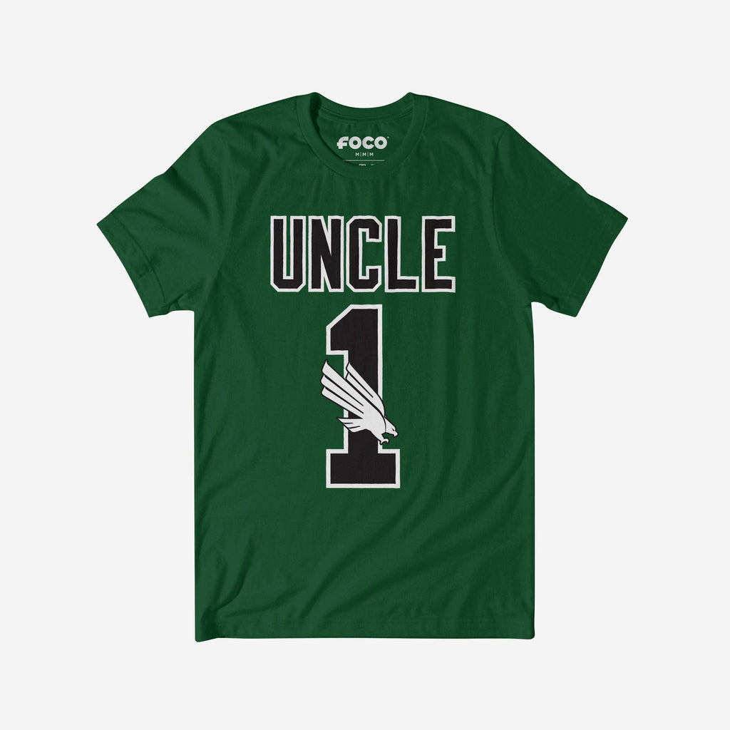 North Texas Mean Green Number 1 Uncle T-Shirt FOCO S - FOCO.com