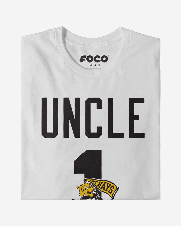 Fort Hays State Tigers Number 1 Uncle T-Shirt FOCO - FOCO.com