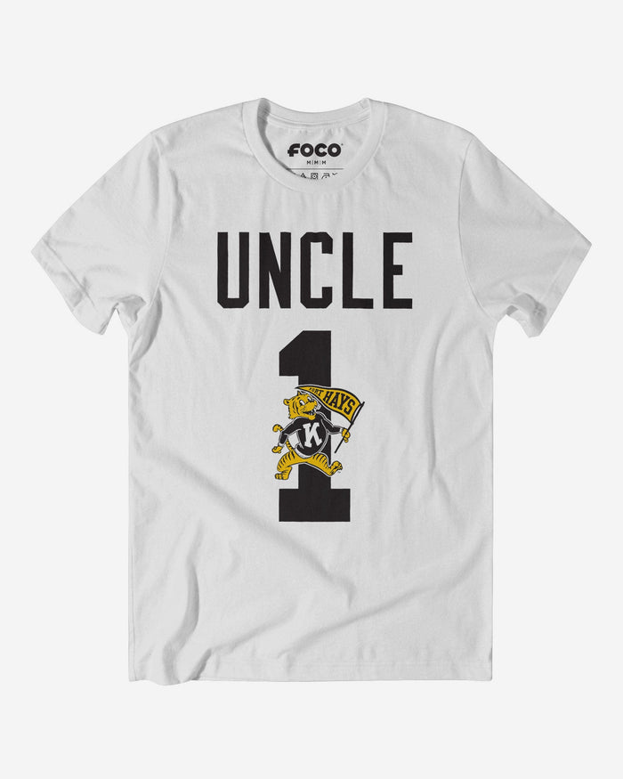 Fort Hays State Tigers Number 1 Uncle T-Shirt FOCO S - FOCO.com