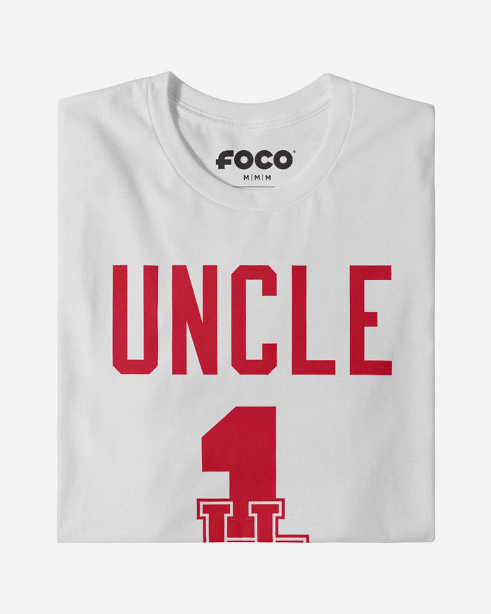 Houston Cougars Number 1 Uncle T-Shirt FOCO - FOCO.com