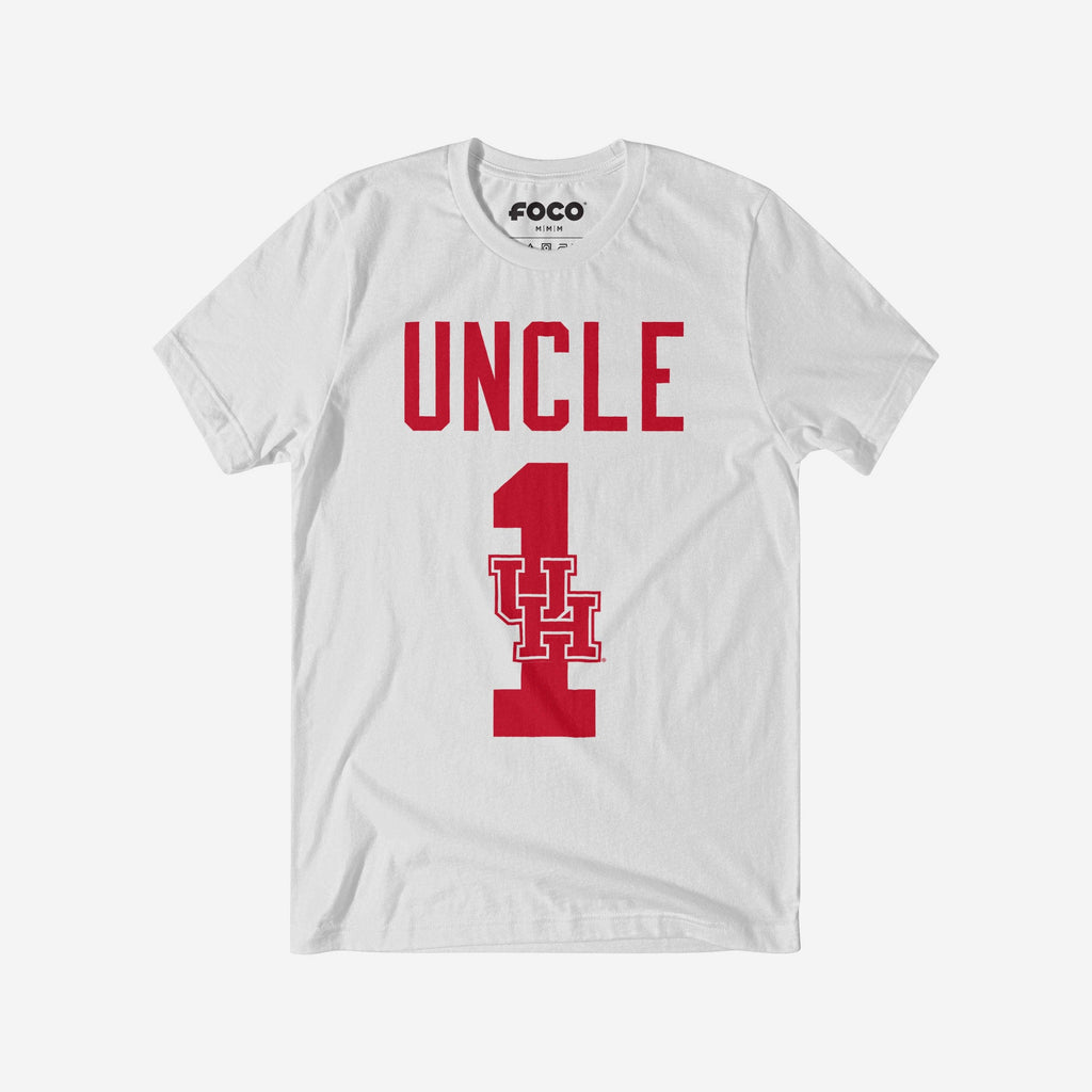 Houston Cougars Number 1 Uncle T-Shirt FOCO S - FOCO.com