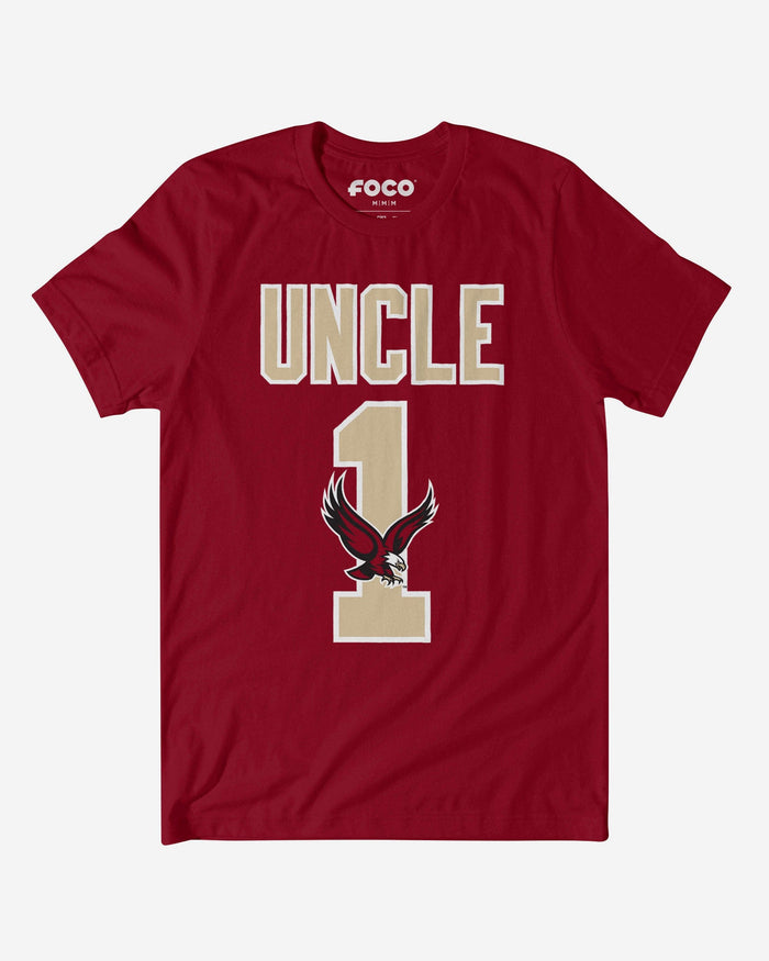 Boston College Eagles Number 1 Uncle T-Shirt FOCO S - FOCO.com