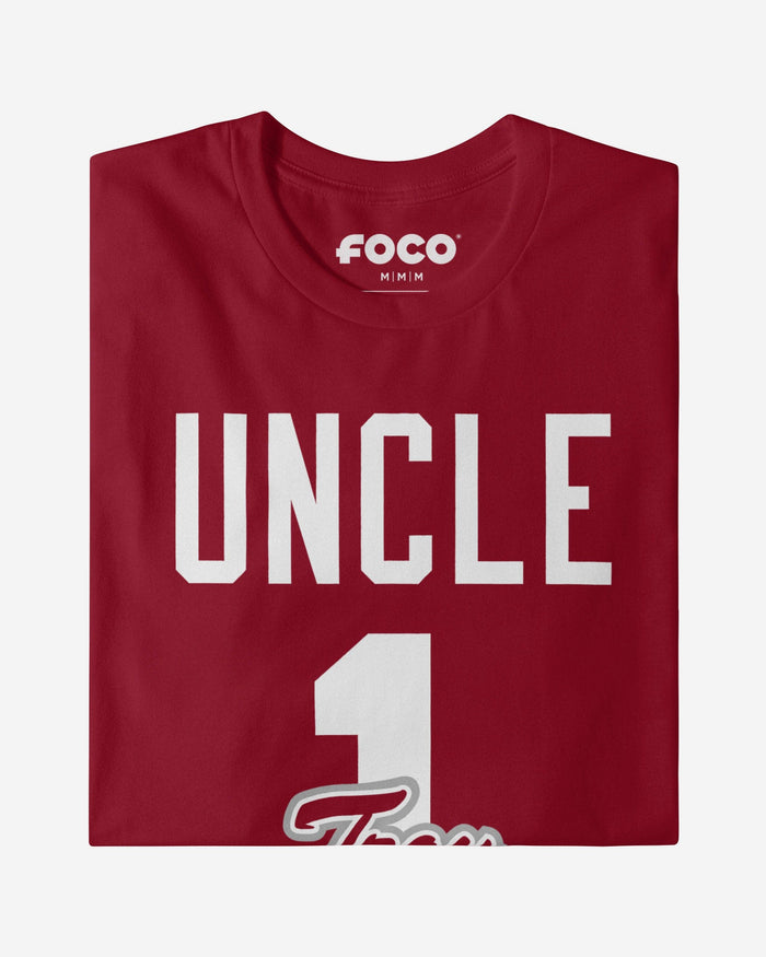 Troy Trojans Number 1 Uncle T-Shirt FOCO - FOCO.com