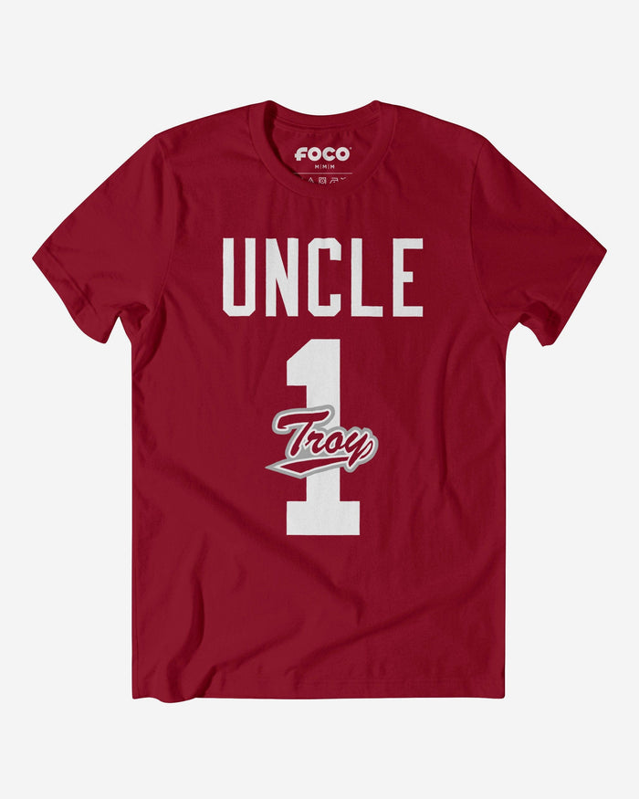 Troy Trojans Number 1 Uncle T-Shirt FOCO S - FOCO.com