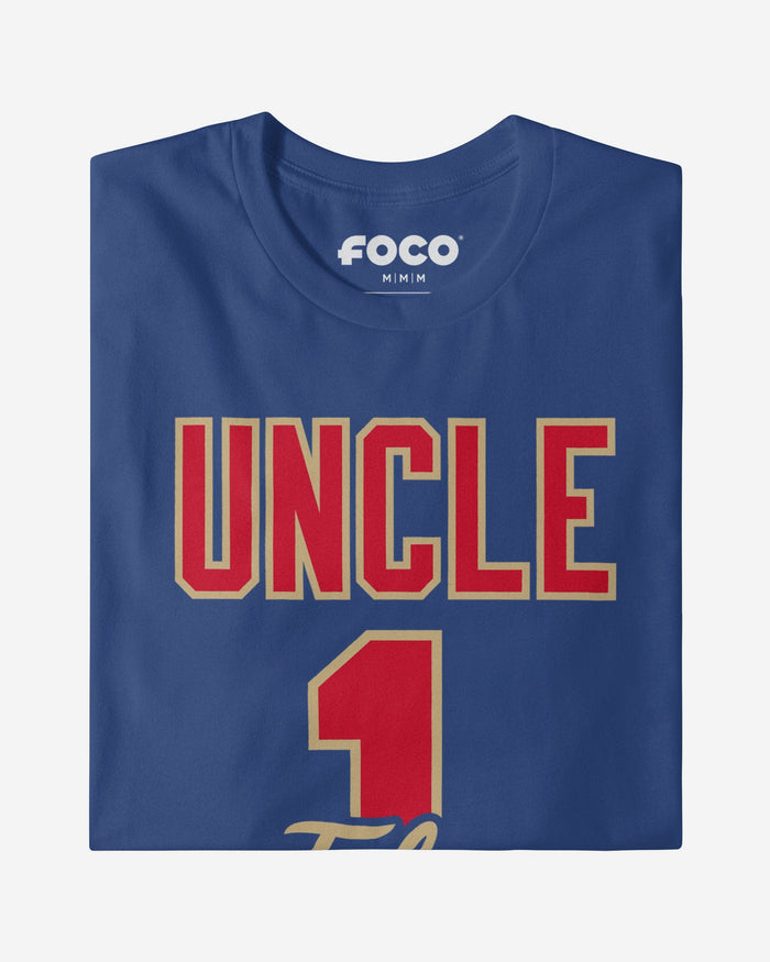 Tulsa Golden Hurricane Number 1 Uncle T-Shirt FOCO - FOCO.com