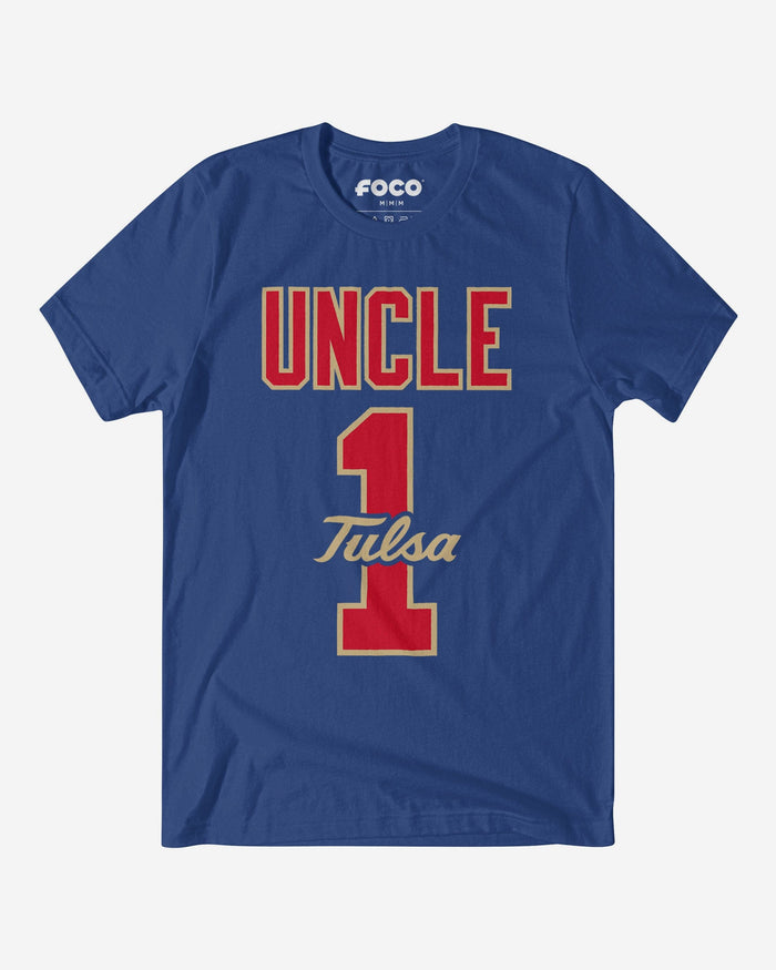 Tulsa Golden Hurricane Number 1 Uncle T-Shirt FOCO S - FOCO.com