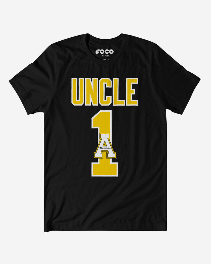 Appalachian State Mountaineers Number 1 Uncle T-Shirt FOCO S - FOCO.com