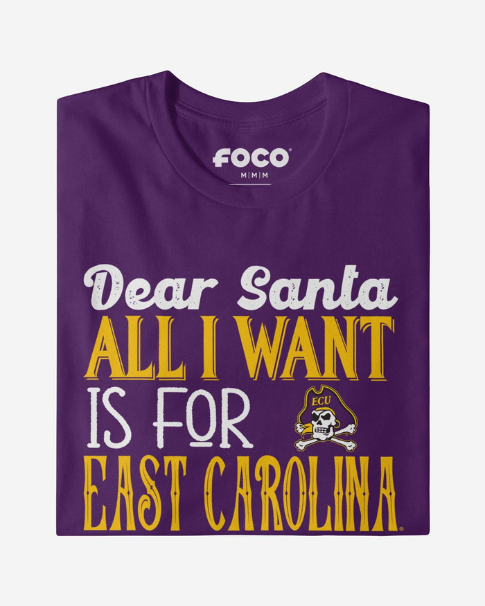 East Carolina Pirates All I Want T-Shirt FOCO - FOCO.com