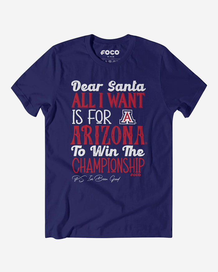 Arizona Wildcats All I Want T-Shirt FOCO S - FOCO.com