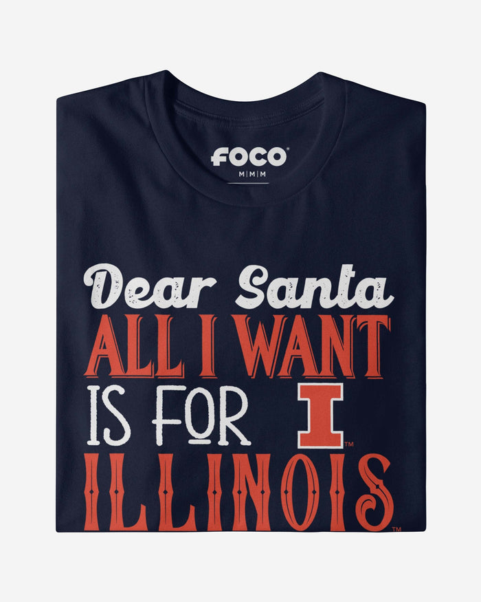 Illinois Fighting Illini All I Want T-Shirt FOCO - FOCO.com